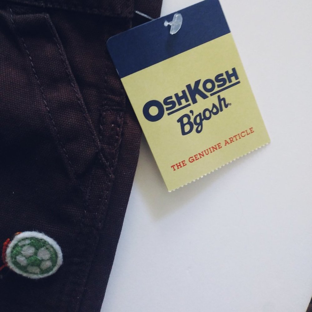 Oshkosh Overalls 6 Months Baby Suspenders - Picture 7 of 9